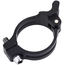  FRONT MECH CLAMP 34.9MM BLACK